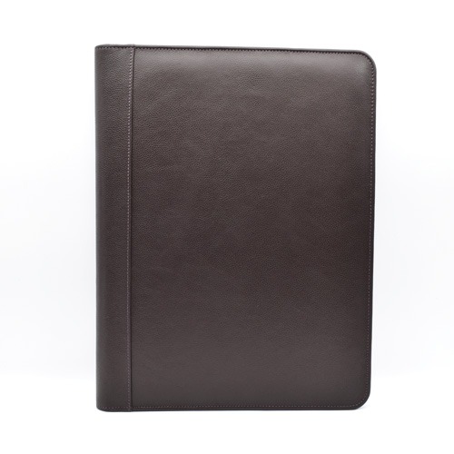 Dark Brown Synthetic Faux Leather Material Professional File Folder Bag Without Handle |  Professional Files and Folders, Certificate, Legal Size Documents Holder and for Men and Women