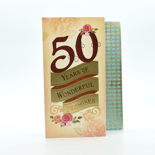 50 Year Of Wonderful Promises For the Love Card
