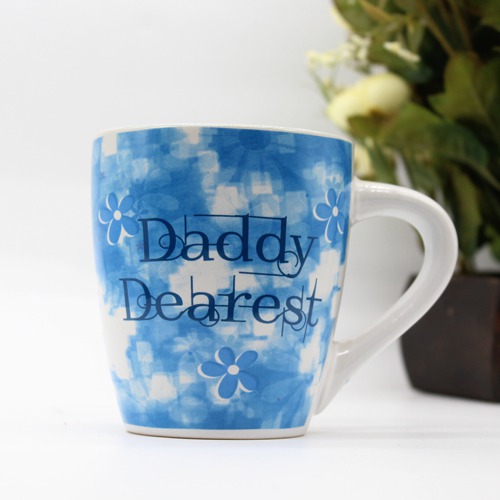 Daddy Dearest Printed Ceramic Coffee Mug