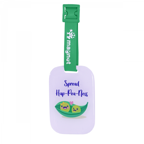 Cutilicious Happiness Bag Tag | Luggage Tags for Trolley, Suitcase, Backpacks