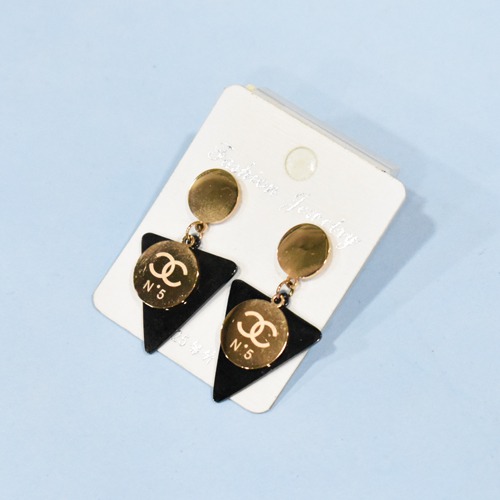 Vintage Chanel Triangle Earrings | Earrings | Gift For Women