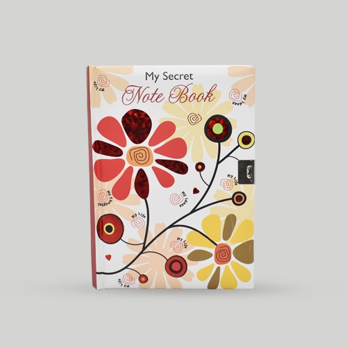 My Secret Notebook (Lock and Key) | Secret Notebook with Lock Keep Your Secret Safe, Personal Diary with Lock