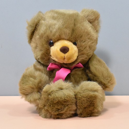 Brown Mini Teddy Bear Soft Toy | Washable Soft Toys For kids