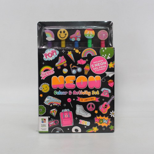 Neon Colour & Activity Set