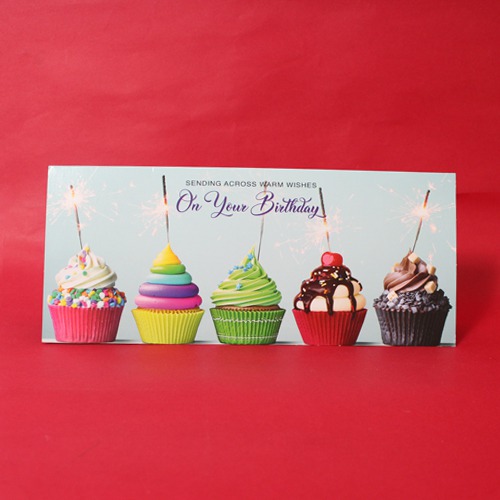 Sending Across Warm Wishes On Your Birthday | Birthday Greeting Card