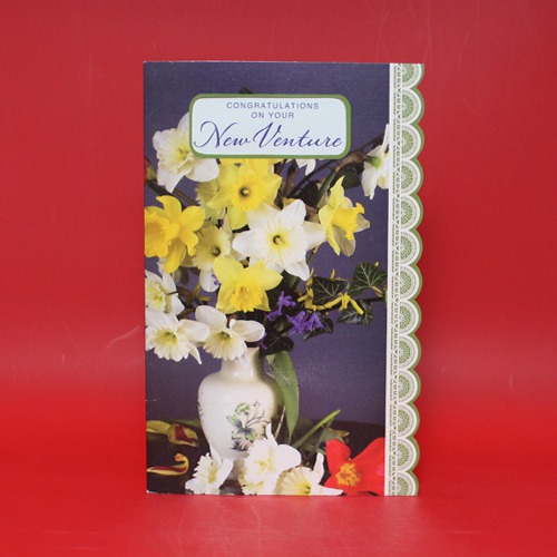 Congratulation on your New Venture| Congratulation Greeting Card
