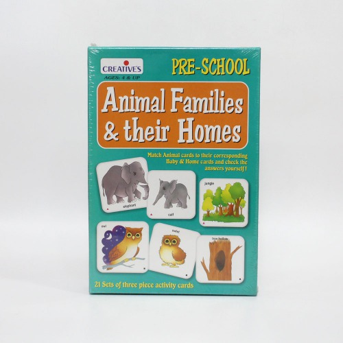 Animal Families and their Homes | Activity Games | Board Games | Kids Games | Games