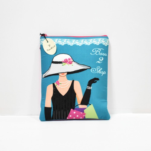 Pinaken Born to Shop Tablet/ iPad Bags For Women and Girls