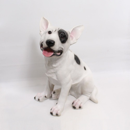 Bull Terrier Sitting Showpiece For Home Decor