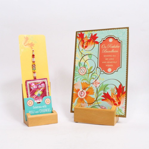 On Raksha Bandhan Sending All My Love And Heartfelt Wishes Greeting Card