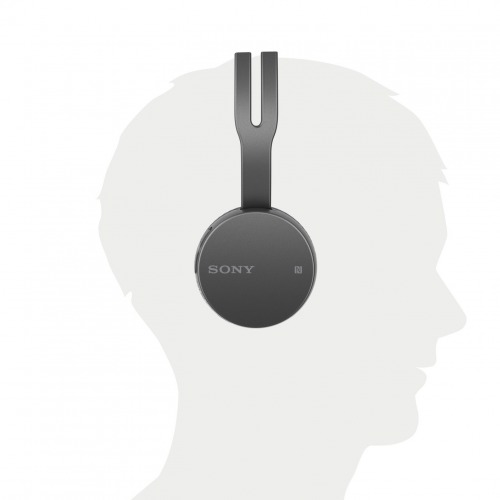 Sony WH-CH400 Wireless Headphones (Black)