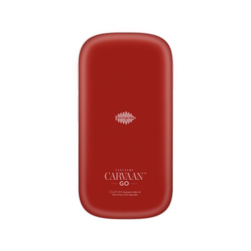 Saregama Carvaan Go 2.0-3000 Pre-Loaded Retro Hindi Songs (Salsa Red)