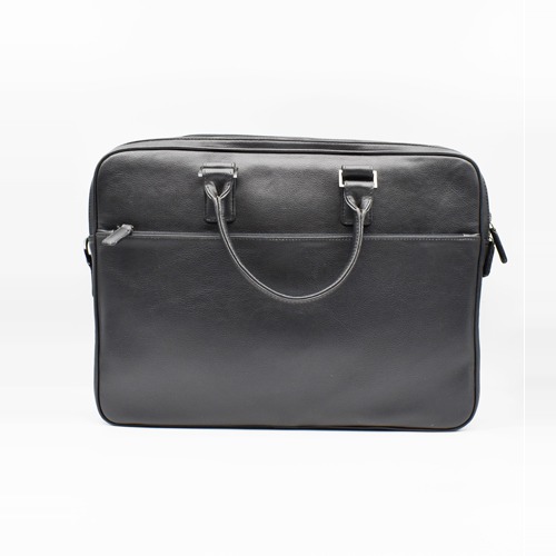 Leather Business Briefcase for Men Women,Water Resistant Messenger Shoulder Bag with Strap, Durable Office Bag, for Computer | Notebook | MacBook