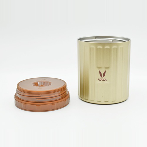 VAYA | Preserve 500ML Gold Set|  Stainless Steel And BPA-Free Material |  Food Container