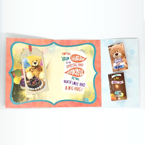 Two Fold Birthday Card