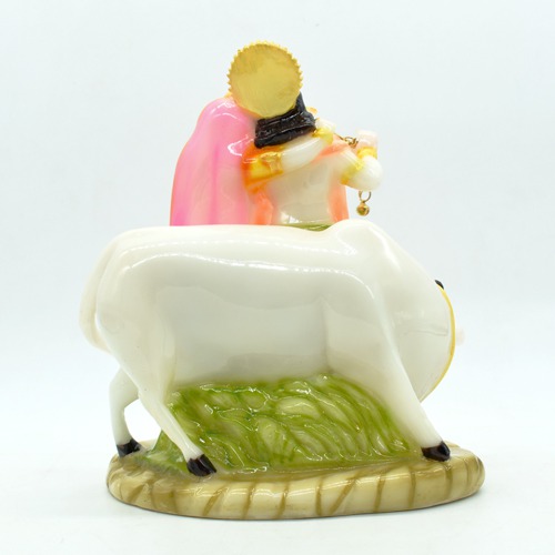 Fiber Radha Krishna Cow God Idol, Radha Krishna Cow God Murti Figurine Religious Pooja Gift Items and Murti for Mandir/Temple/Home/Office