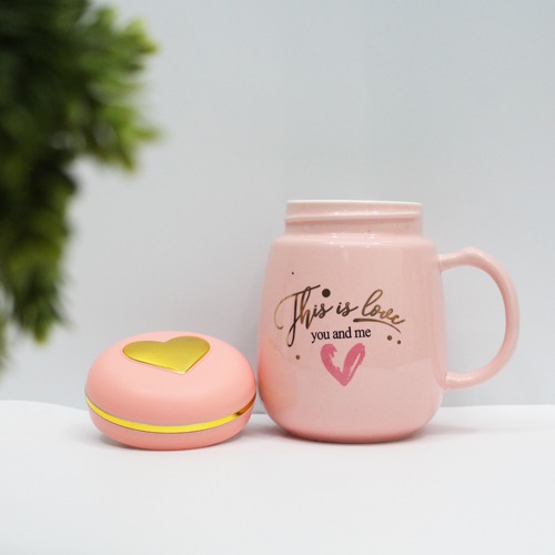 Cute Love Themed Ceramic Coffee Mug