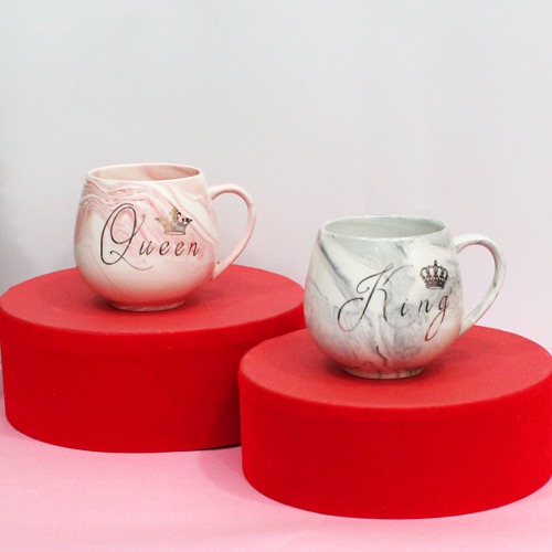 King and Queen Coffee Mug | Couple Mug