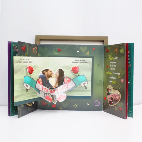 Love You Multi-Folding Greeting Card