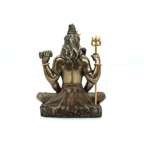 Lord Shiva Padmasana Decorative Idol  Shiva Idol, Shiva Murti, Resin Murti,