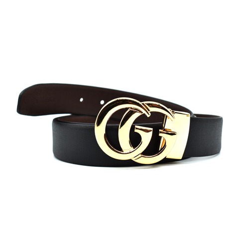 Stylish Men's Black Leather Belt Auto Lock | Genuine Leather Auto lock | Leather Belt for Men